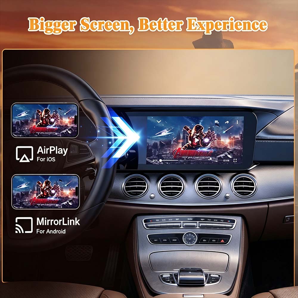 Auto-A3 Modle Wireless CarPlay/Android Auto Adapter