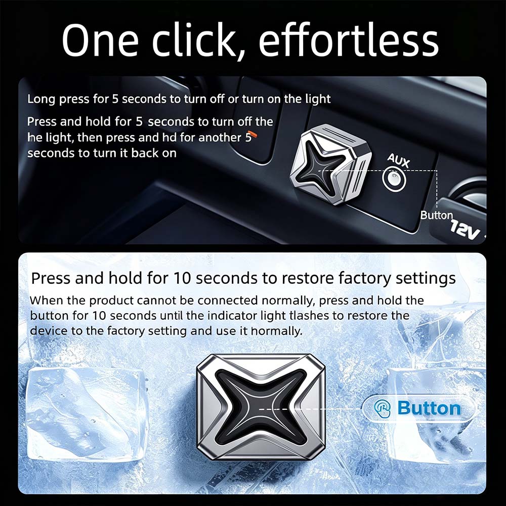 Auto-A5 Modle Wireless CarPlay/Android Auto Adapter