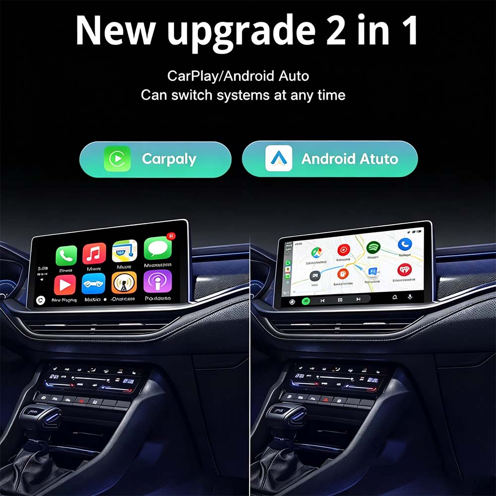 Auto-A2 Modle Wireless CarPlay/Android Auto Adapter