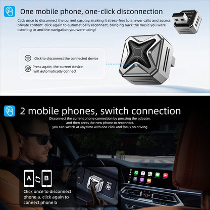 Auto-A5 Modle Wireless CarPlay/Android Auto Adapter