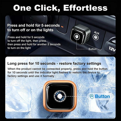 Auto-A2 Modle Wireless CarPlay/Android Auto Adapter