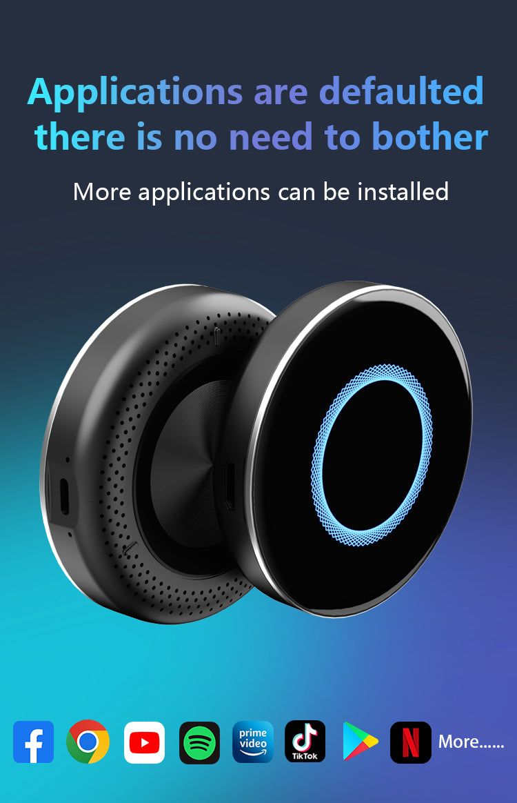 Auto-A9 Modle Wireless CarPlay/Android Auto Adapter