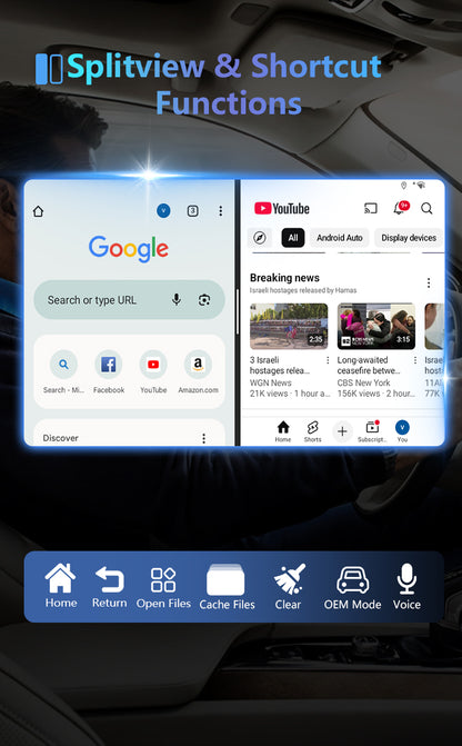 Auto-A9 Modle Wireless CarPlay/Android Auto Adapter