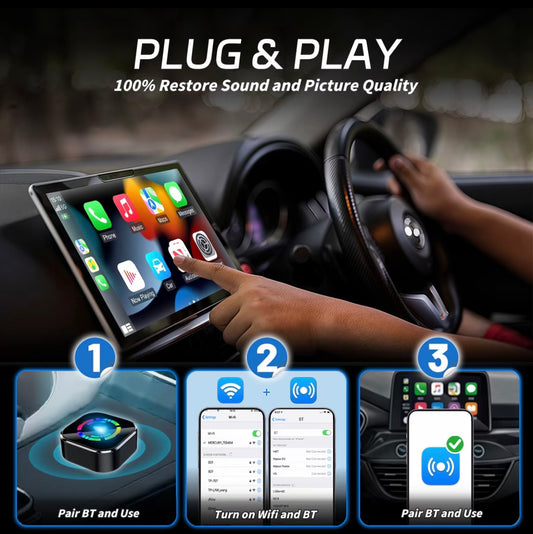 Auto-A1 Modle Wireless CarPlay/Android Auto Adapter